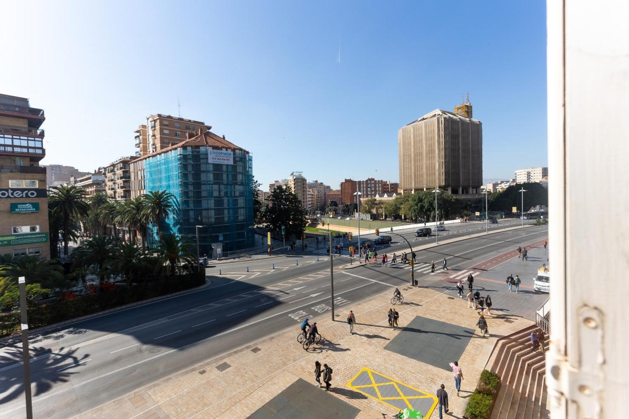 Ferienwohnung La Casa De La Alameda Málaga Exterior foto